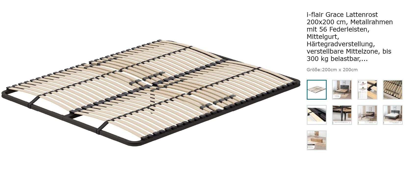 Lattenroste: Lattenrost 200x200 cm – Gebraucht aus Zürich von NemoLohberger