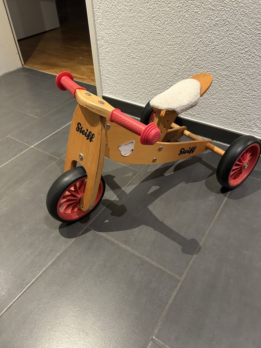 Steiff Fahrzeuge für Kinder: Steiff Dreirad/ Laufrad  – Gebraucht aus Rupperswil von Isana2 4