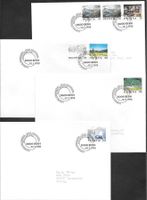 7 FDC Serie 943-951 ET 10.03. / 8.9.1998