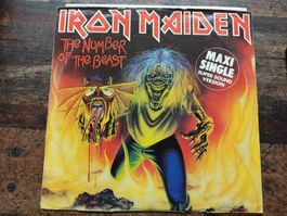 Iron Maiden Maxi Single "The Number of the Beast" Maxi