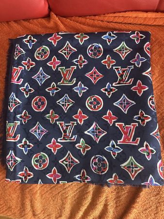 Louis Vuitton Schal Navy