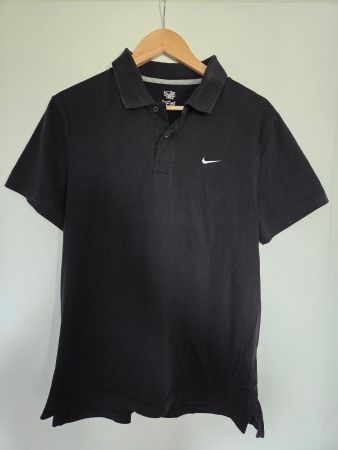 Nike The Athletic Dept Polo Shirt Schwarz Gr. M