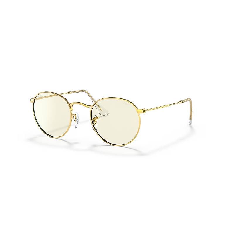Brillen & Gläser: RayBan Round Metal gold/evolve yellow – Gebraucht aus Oberburg von rap_r7yl 2