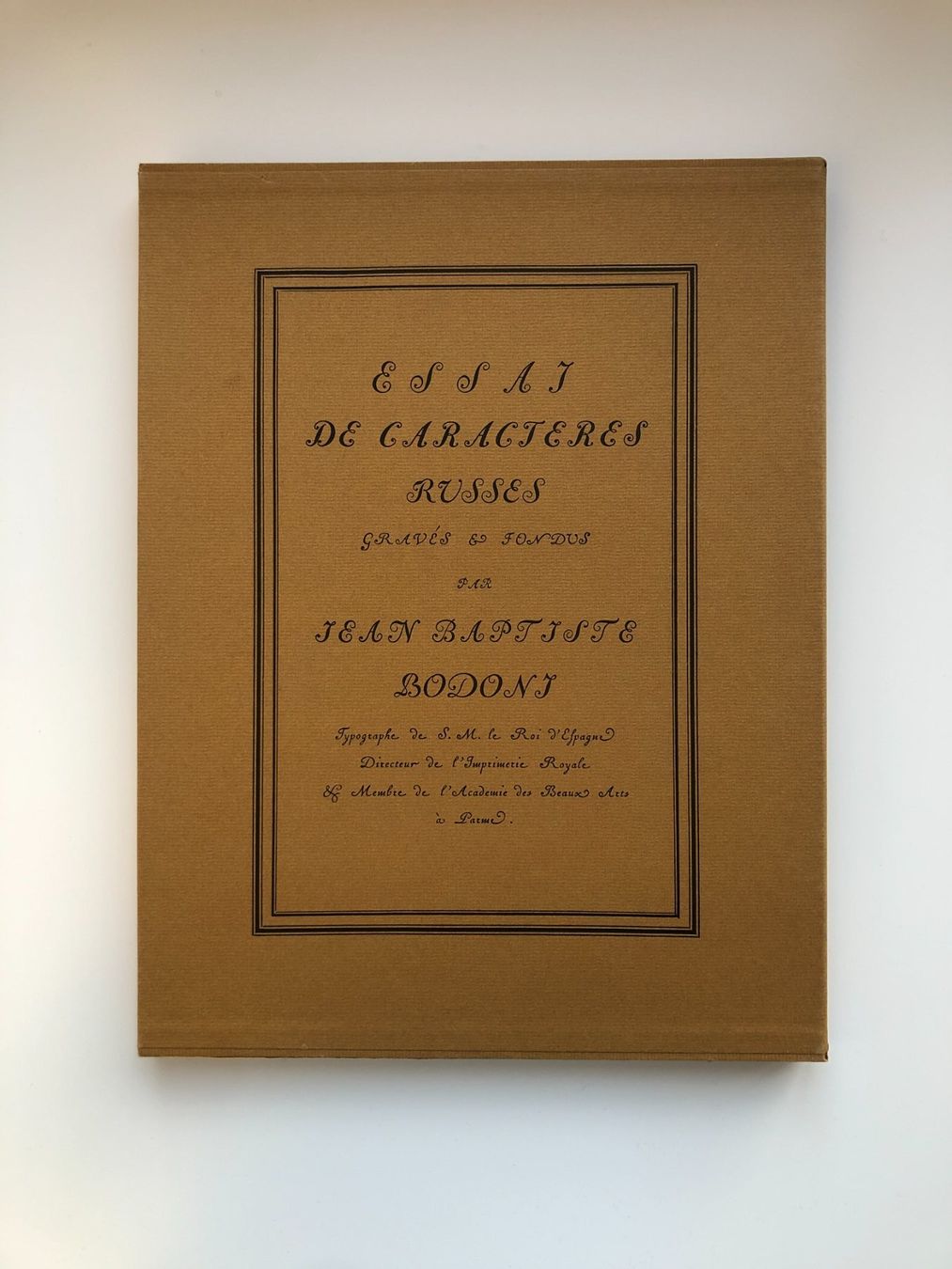 Libri: Rares Buch über Typografie von BODONI – Nuovo (secondo la descrizione) da Zürich venduto da laurissima