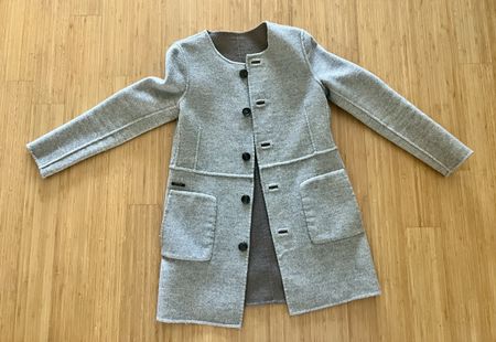 Massimo Dutti manteau réversible(grise & brun) 2in1