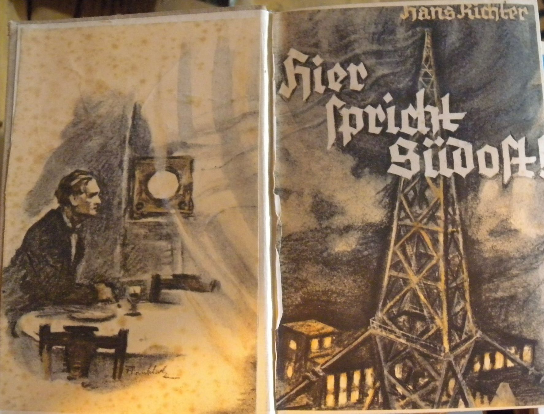 Hans Richter: Hier spricht Südost! Roman. (Gebraucht) in Hauenstein für ...