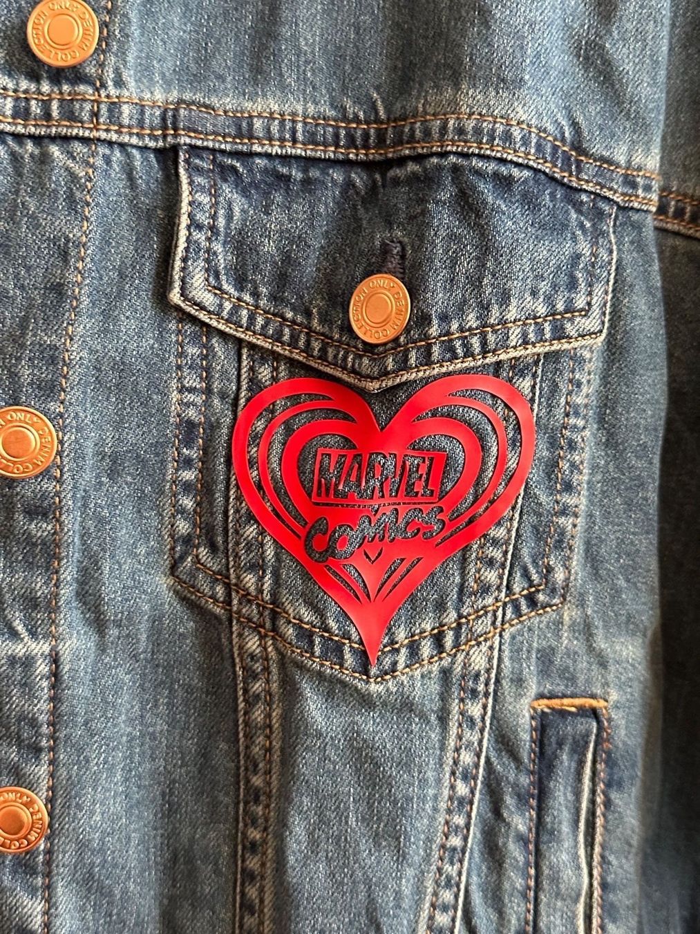 Only Giacche: Marvel Jeans Jacke – Nuovo (secondo la descrizione) da Schlieren venduto da car_2bwb 1
