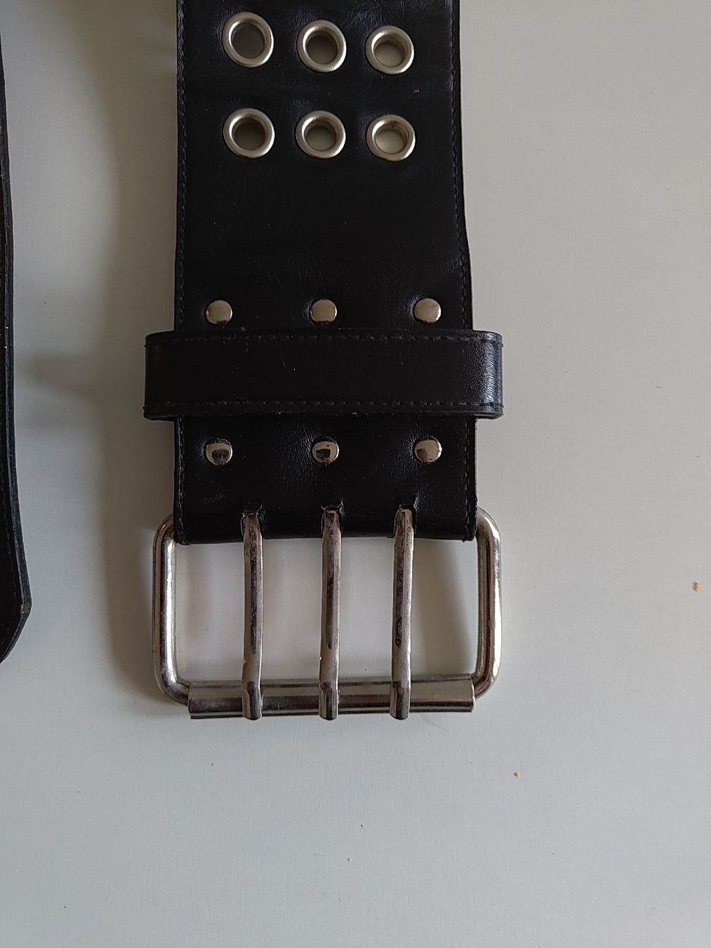 Cinture: Echtledergurt mit Rundnieten 112cm – Nuovo (secondo la descrizione) da Raron venduto da hochheiliger 1