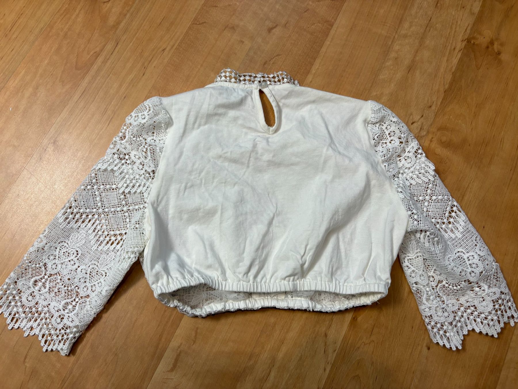 Blusen: Neue Trachtenbluse, weisse Spitze, Gr. 36 – Neu (gemäss Beschreibung) aus Willisau von ani_gtk8 3