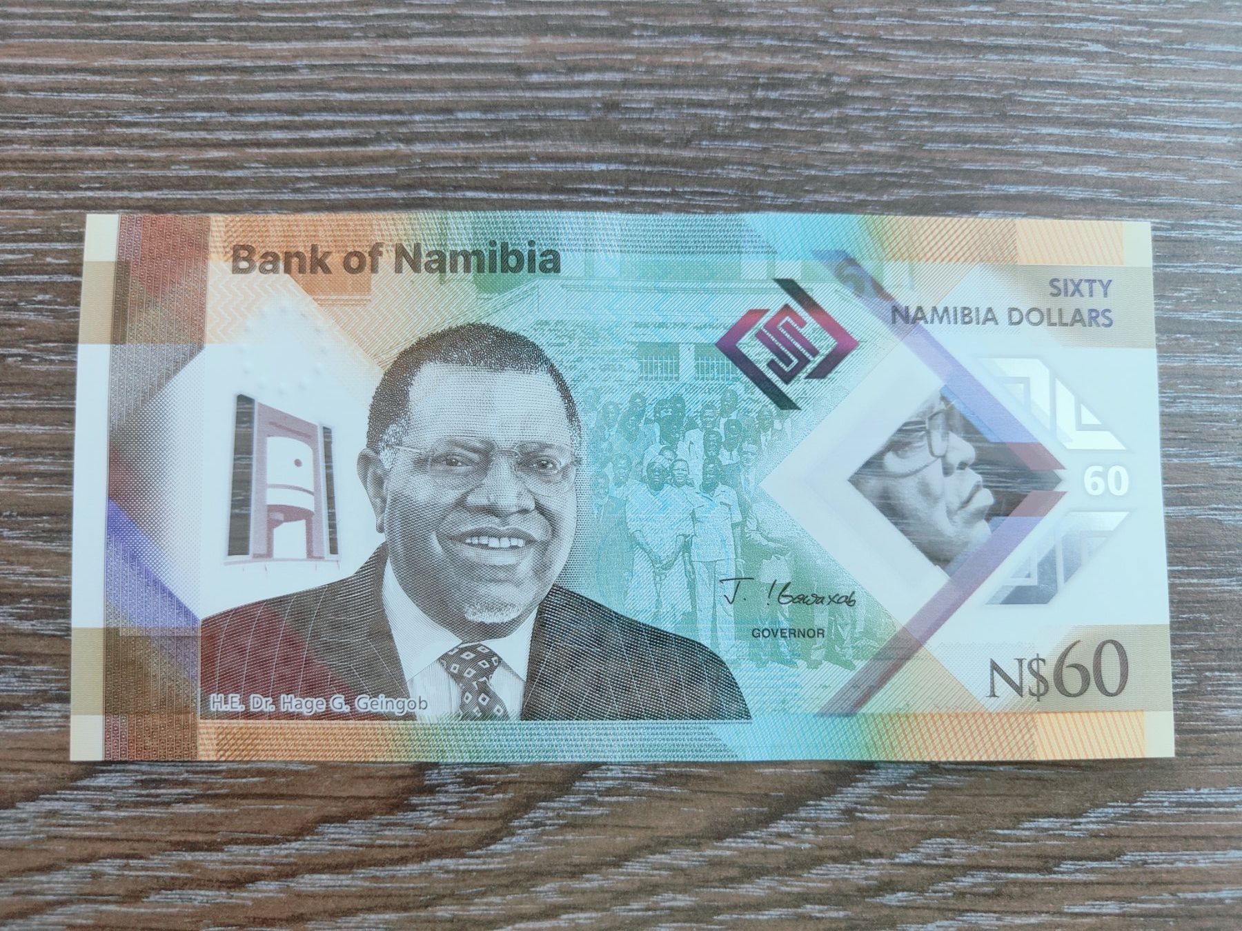 Banknoten: Namibia 60 Namibia Dollars !!!!! – Neu (gemäss Beschreibung) aus Flaach von Lonzo99