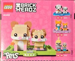 LEGO pets, Brickheadz Set 40482, Baby Hamster&Hamster 🐹 OVP