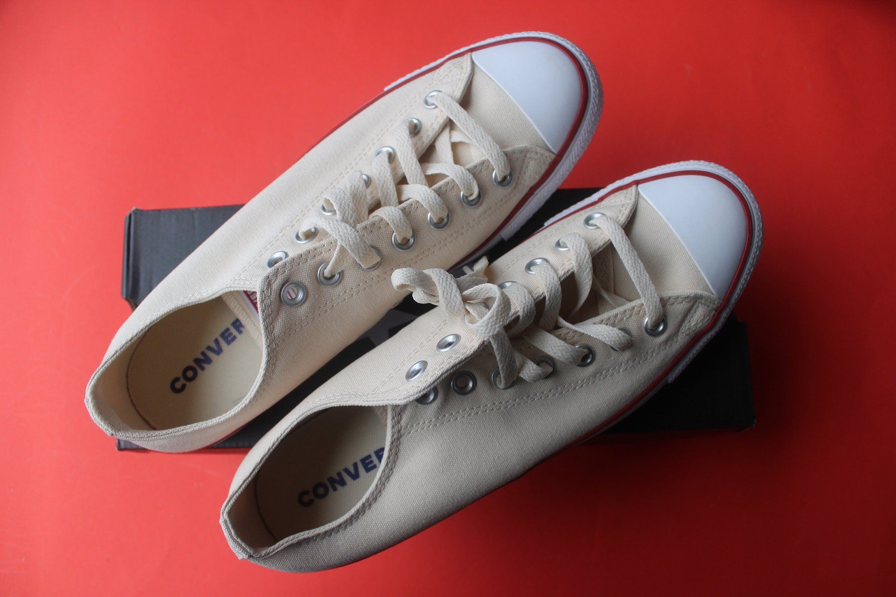 Converse Scarpe da uomo: Converse 43 OX Natural Ivory – Nuovo e nell'imballaggio originale da Wettswil venduto da roma010