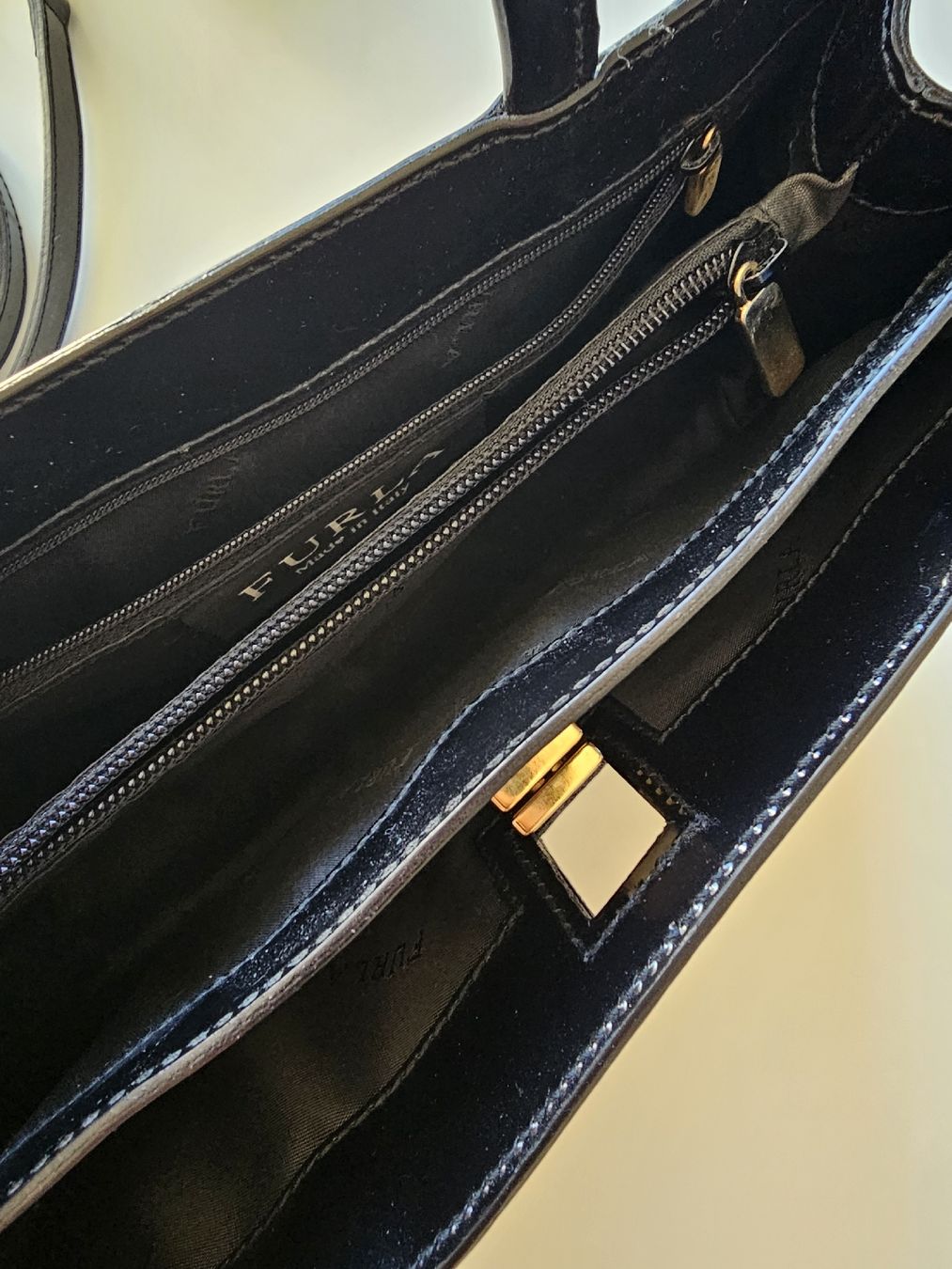 Furla Borse da donna: Furla Handtasche schwarz, elegant, zeitlos – Usato da Ittigen venduto da Anemone4 2