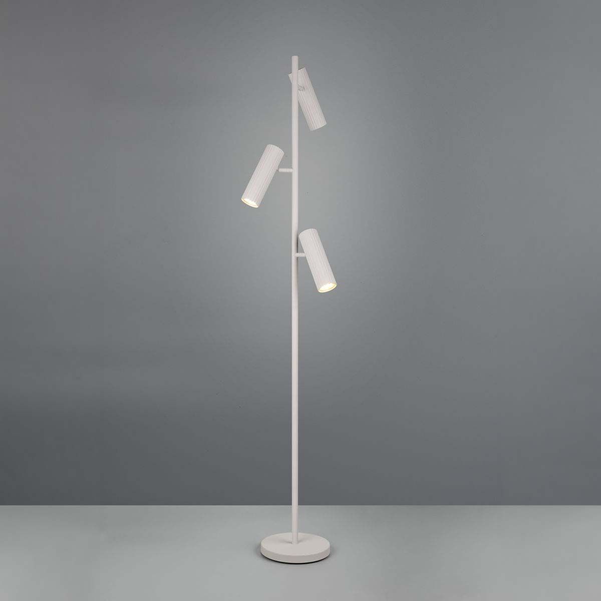 Lampade: Stehleuchte, Metall, Grau, 150 cm Höhe – Nuovo (secondo la descrizione) da Kreuzlingen venduto da Smart-Light 1