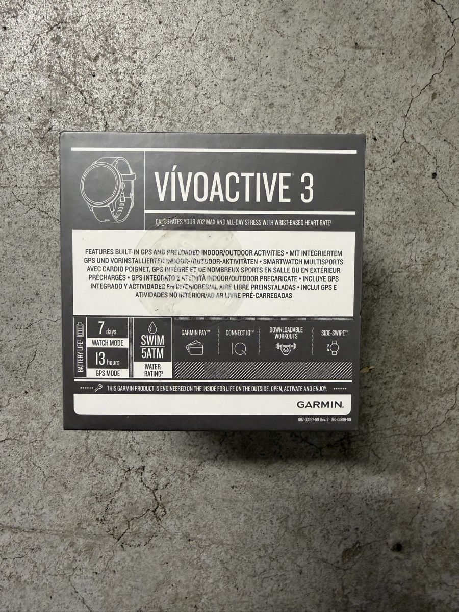 Garmin Smartwatch: Garmin Vivo Active 3 – Gebraucht aus Samstagern von thomasunger 1