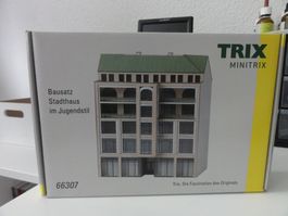 Minitrix Spur N 66307 Bausatz Stadthaus im Jugendstil, neu