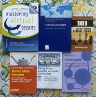 Bücher Konvolut virtuelle Teams guter Zustand