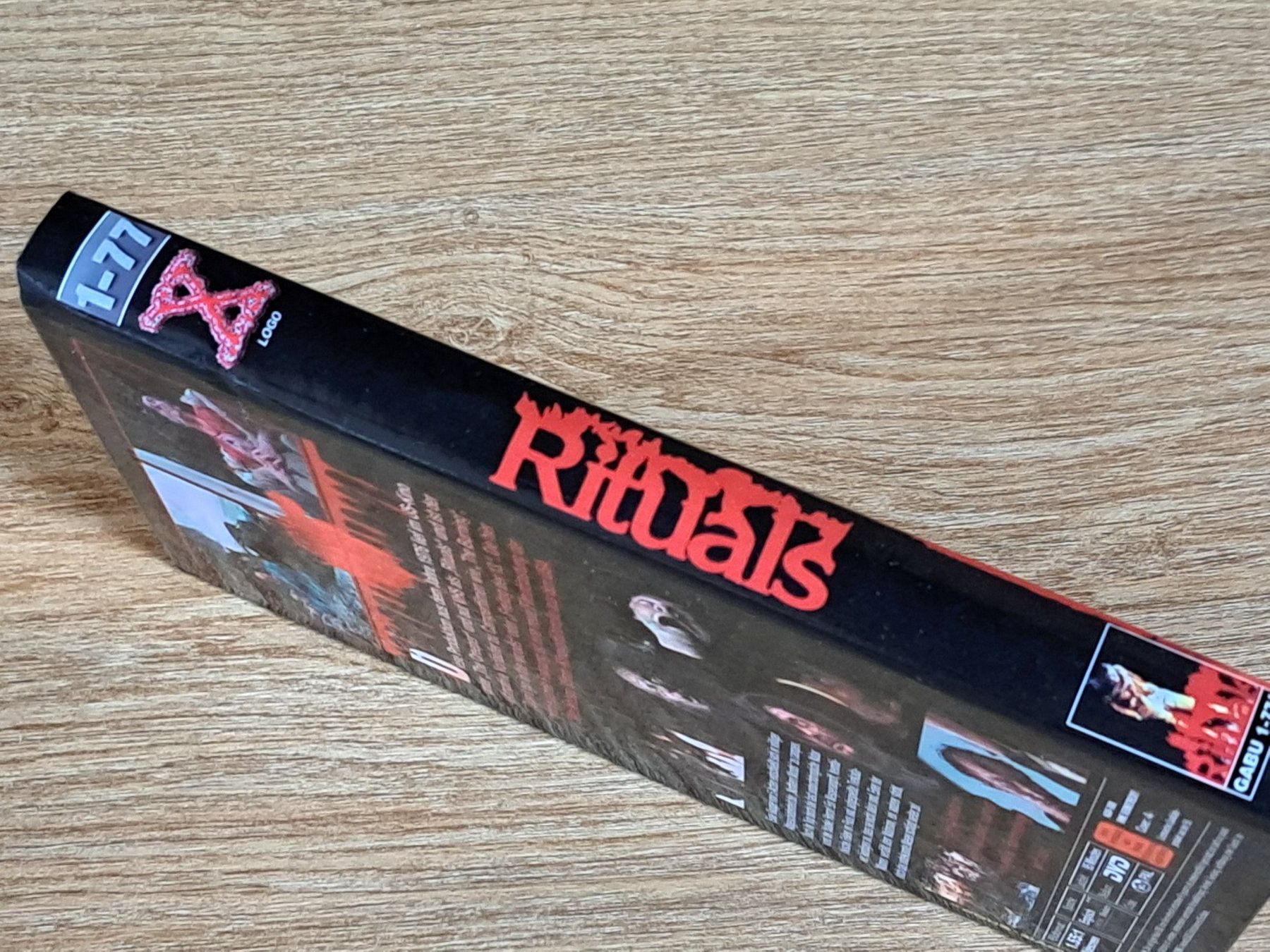 Alle DVDs: DVD RITUALS, Grosse Hartbox, UNRATED VERSION 95 Min. X-1-77 – Gebraucht aus Unterseen von Kanica 5