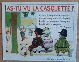 Ancienne carte publicitaire illustrée – RICQLÈS & Cie –
