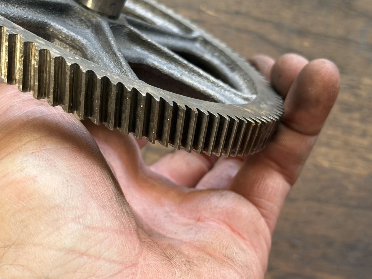 Parti ricambio per ciclomotori: Getrieberad Puch E50 106 Zähne – Usato da Bolken venduto da si.x.las 8