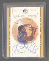 NBA Donnell Harvey 2000-01 SP Sign of the Times On Card Auto
