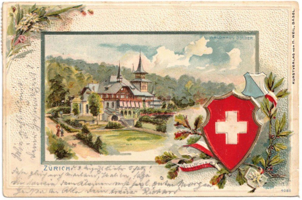 Cartoline postali: Zürich - Dolder mit Standseilbahn – Usato da Binningen venduto da Mountainrider