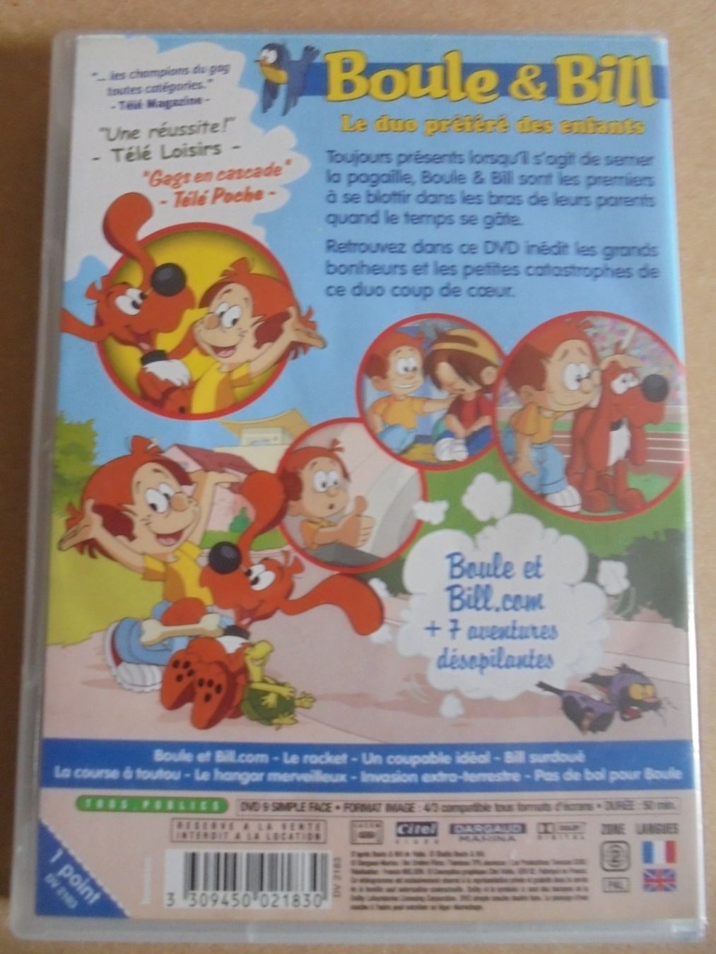 Alle DVDs: Boule et Bill " Boule et Bill.com " DVD – Gebraucht aus Crissier von Promopost 1
