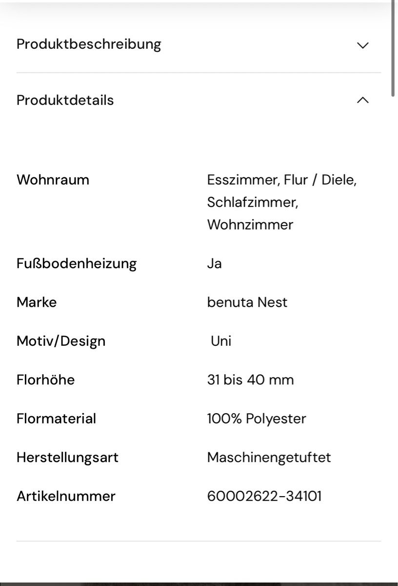 Tappeti: Benuta hochflorteppich rosa – Usato da Root venduto da Fashionhomeandmore 3