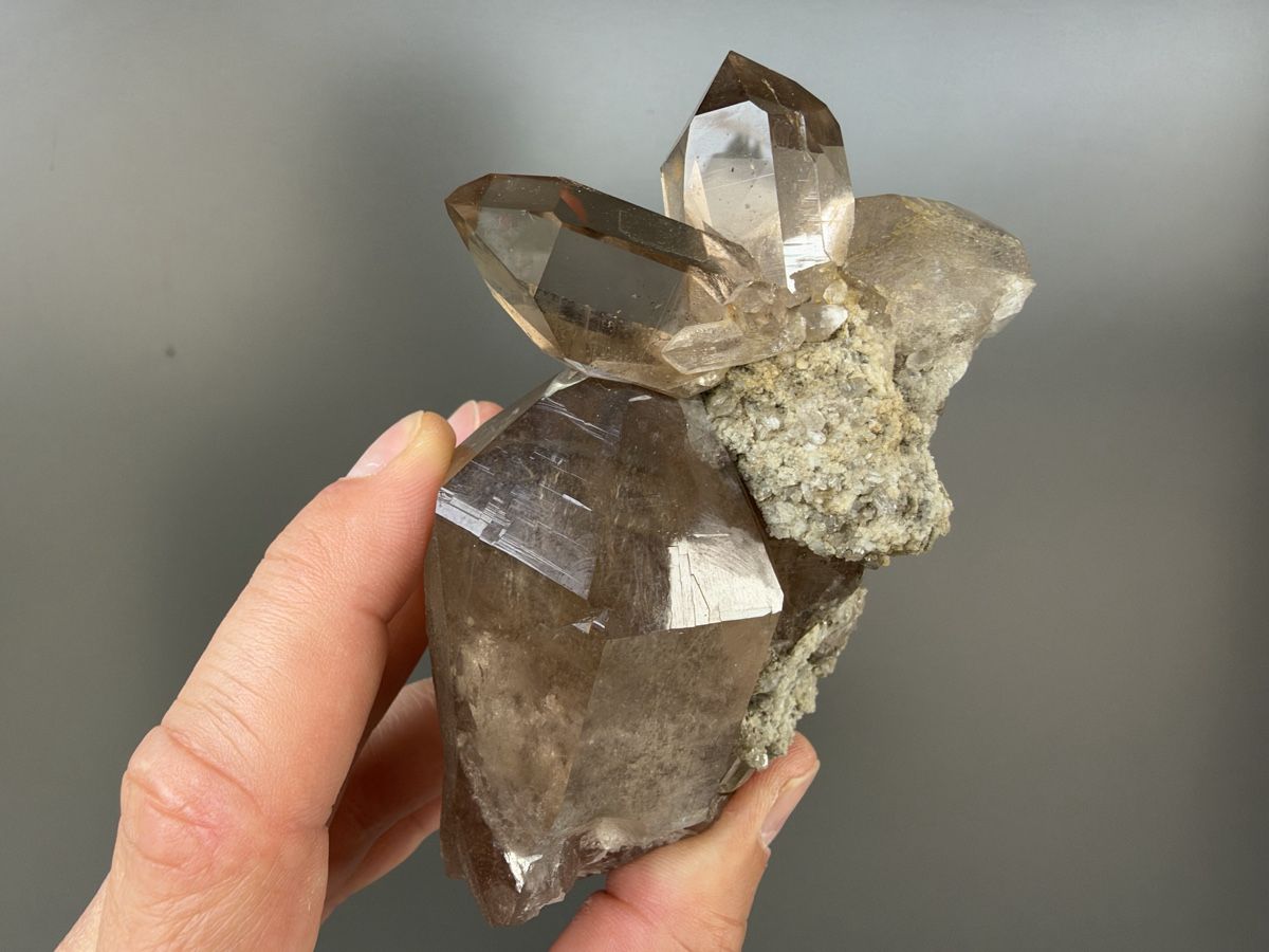 Mineralien & Heilsteine: Rauchquarz Val Cavardiras – Gebraucht aus Oberuzwil von Crystall0 8