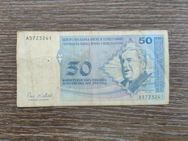 Bosnien 50 Convertible Pfeniga  !!!!!