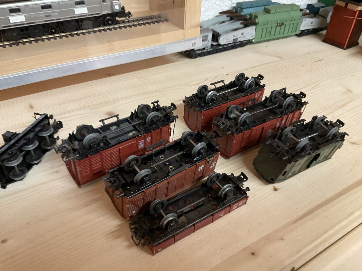 Märklin Modellini di ferrovie: Güterwagen  – Usato da Wald ZH venduto da Sbbemilio 6