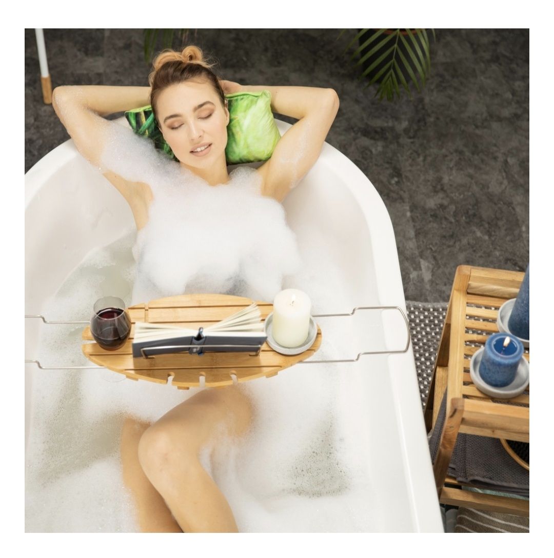 Vasche da bagno: Bambus Badewannenablage oval – Nuovo e nell'imballaggio originale da Wangen SZ venduto da Daniel_Simon 5