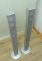 Canton CD 100 Standlautsprecher Paar – Alu Silber