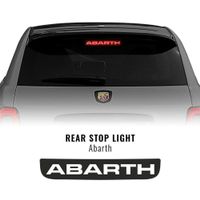 Fiat + Abarth 500 595 dritte Bremsleuchte Aufkleber Sticker