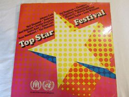 Vinyle Top Star Festival, Johnny Cash, Neil Diamond, etc.