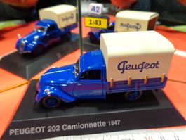 Peugeot 202 Camionete  1-43 (mit Box) Nore (A2)