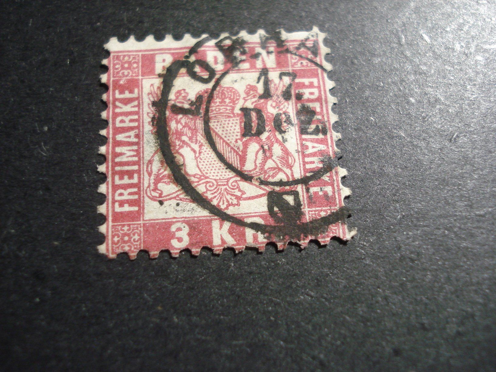Tous les timbres: uralte Marke Baden, o – D'occasion à Niederwil AG par morostahu