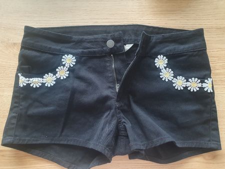 Sommer Shorts/ Hotpans H&M schwarz