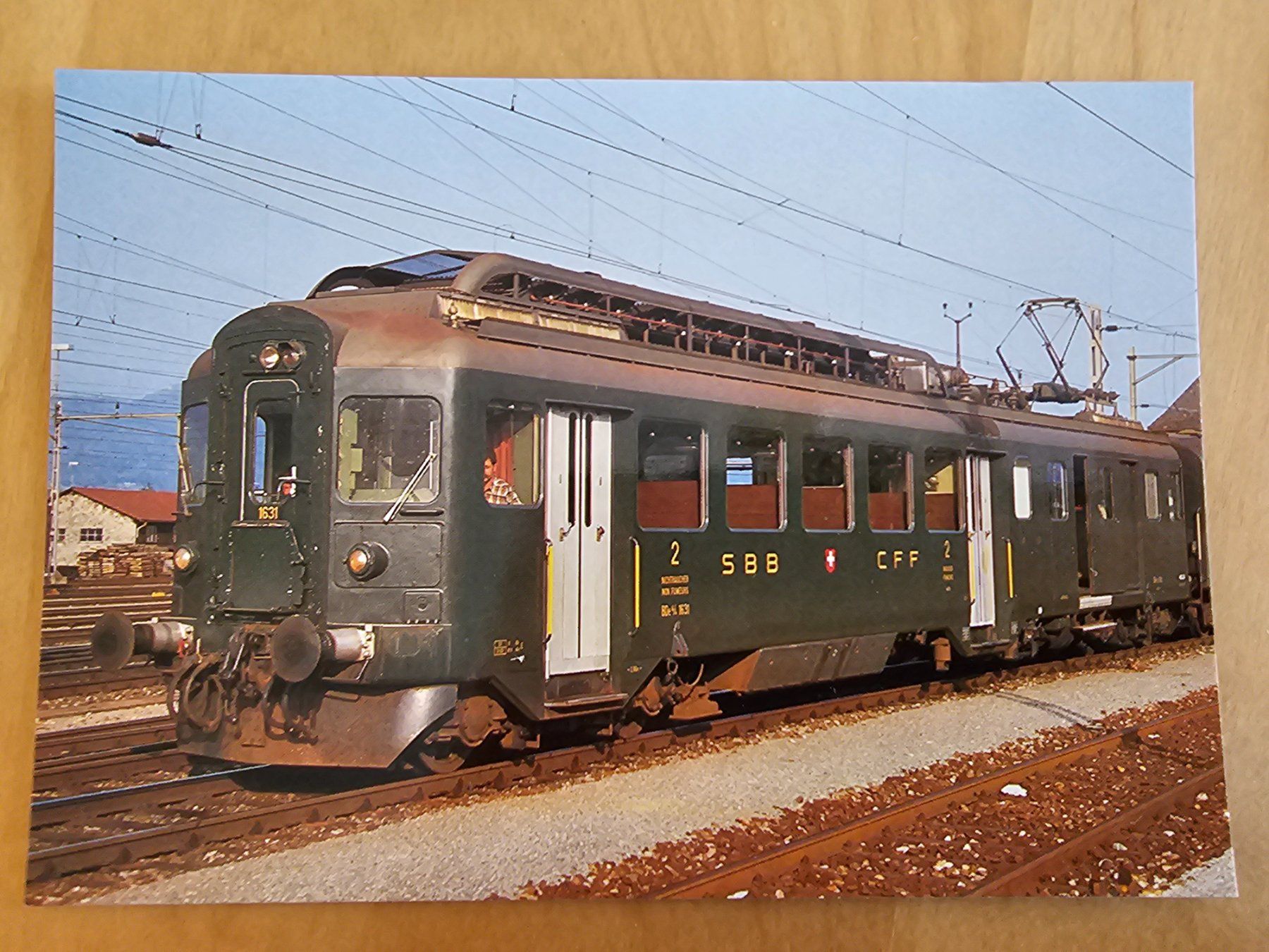 Cartoline postali: Postkarte SBB Triebwagen BDe 4/4 1631 – Nuovo (secondo la descrizione) da Matten venduto da MEFEZ