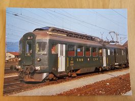 Postkarte SBB Triebwagen BDe 4/4 1631
