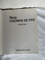 Livre "Nos chemins de fer" H. Navé
