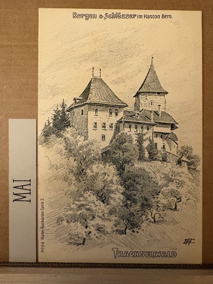 Cartoline postali: AK von Burg Trachselwald – Usato da Rümlang venduto da Kartenpost1