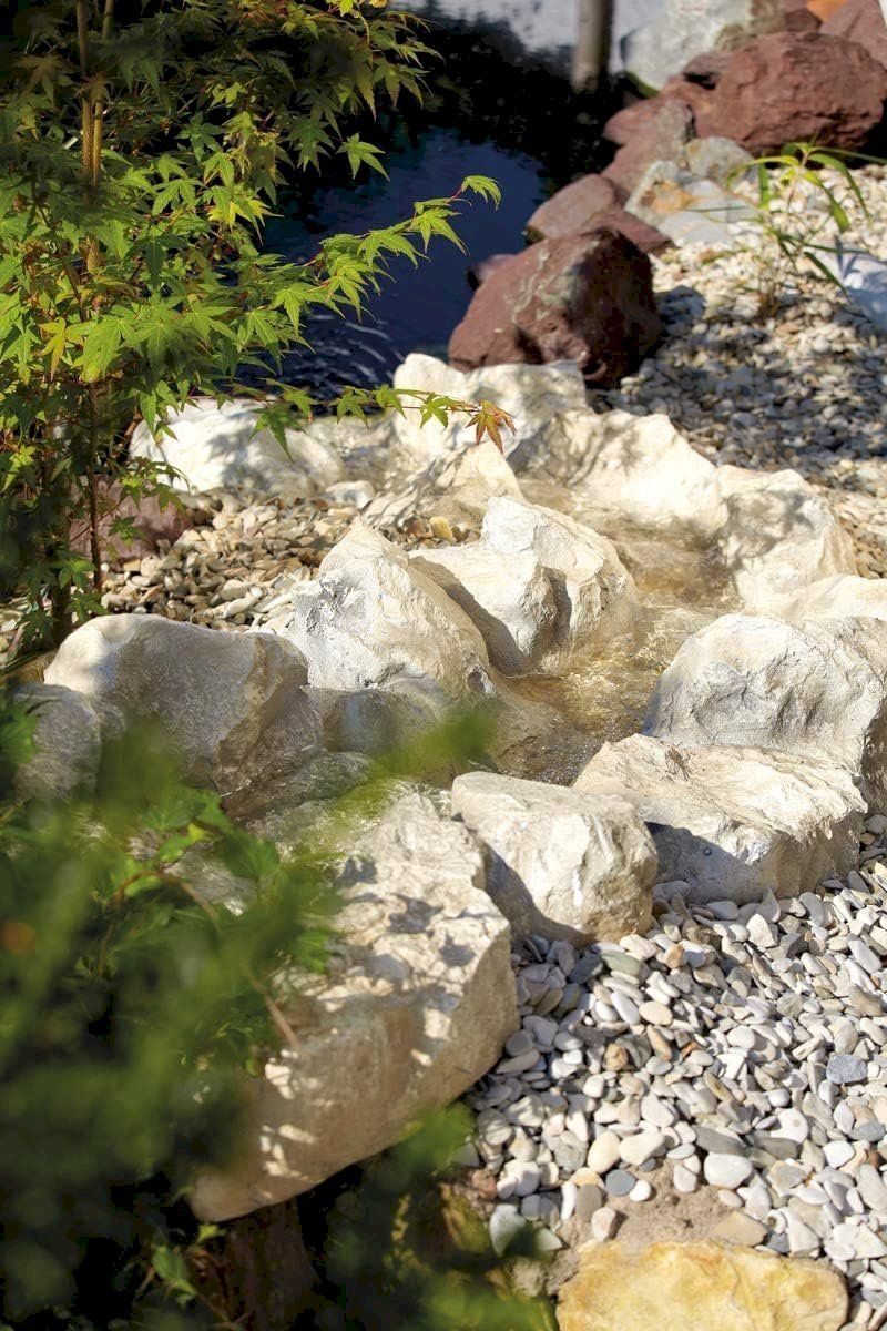 Etangs & Fontaines déco.: Oase Bachlaufelement sand Rechtskurve – Neuf avec emballage d'origine à Bottighofen par zaap 3