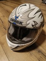 SHARK Motorradhelm weiss Grösse S 55-56cm Dragon Design