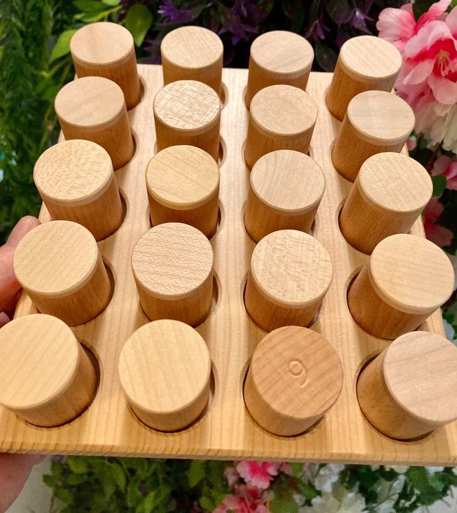 Geräusche Memory aus Holz/ Jeu Memory auditif en bois Comprare su Ricardo