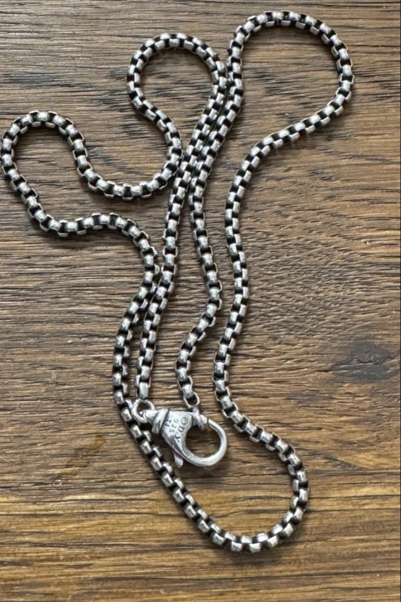 Catenine: DAVID YURMAN  COLLIER BOX CHAIN – Nuovo (secondo la descrizione) da Clarens venduto da hal_y9wf 2