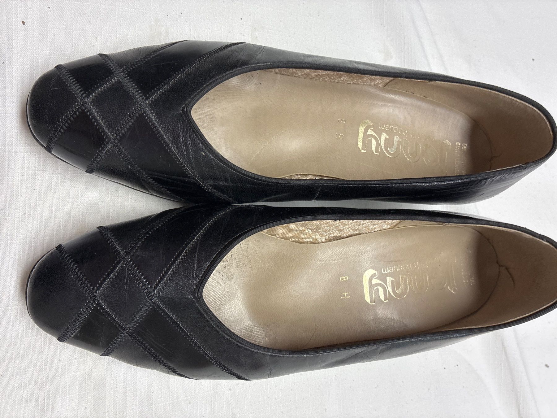 Scarpe da donna: Schwarze Damenschuhe Echtleder Gr.41, – Usato da Fehraltorf venduto da Vorhang 4