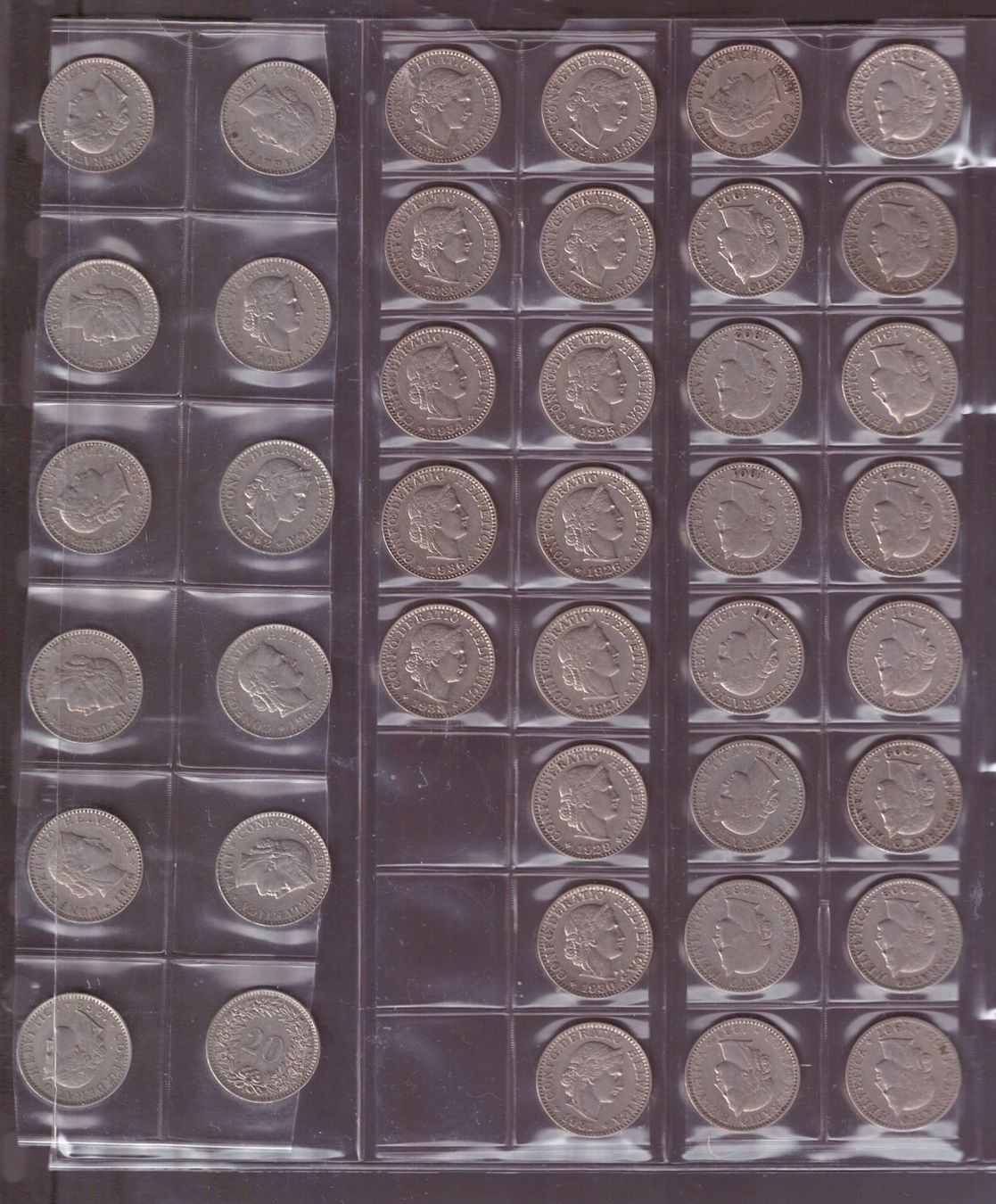 Tutti le monete: 20 RAPPEN LOT – Usato da Dübendorf venduto da Piero2