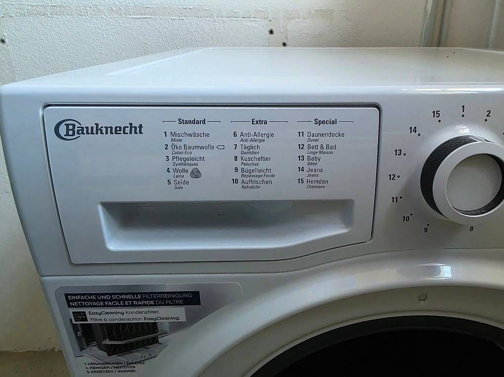 Bauknecht Machines à sécher: Sèche-linge Bauknecht avec EasyCleaning & ActiveCare – D'occasion à Lutry par Jnsc