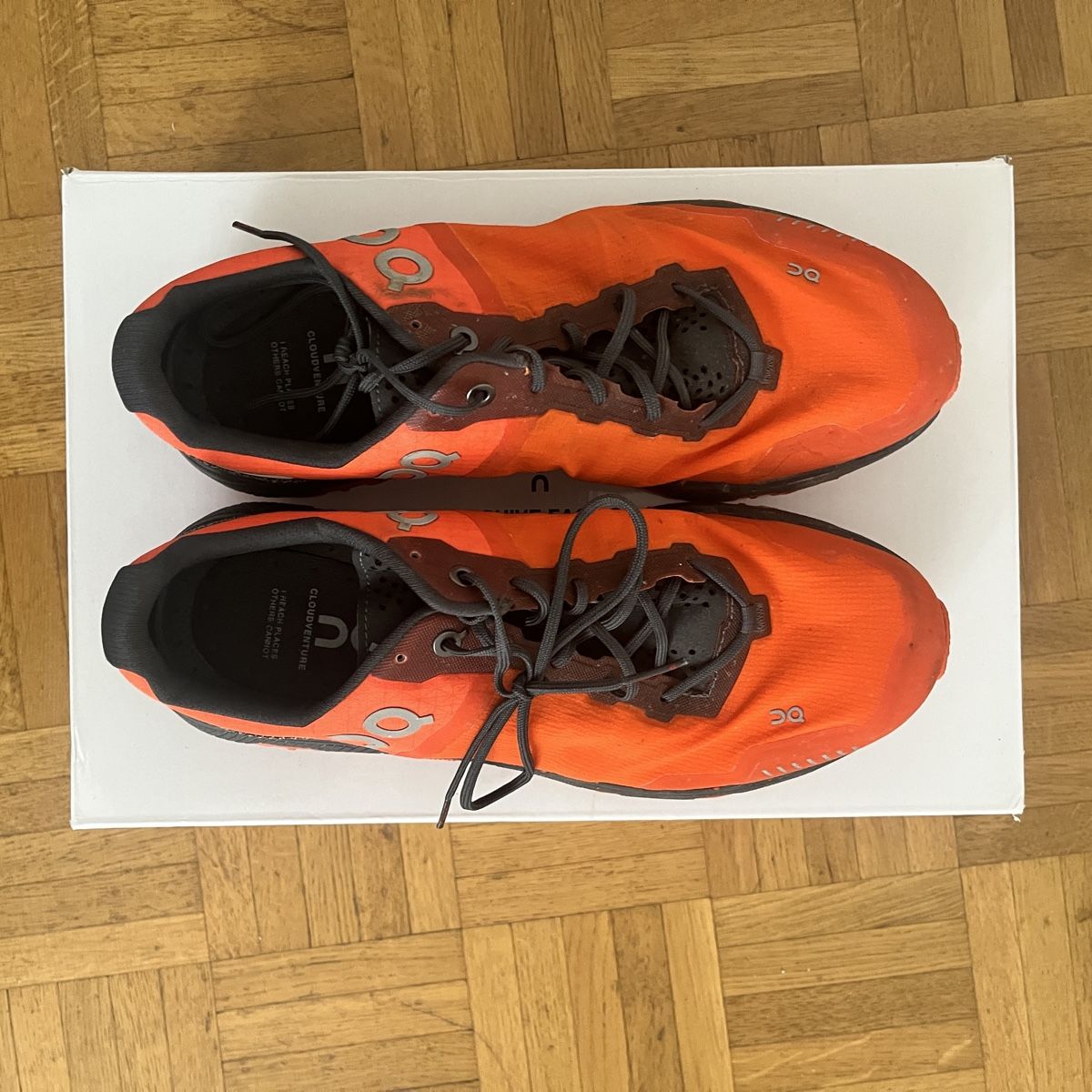 On Damenschuhe: On Cloudventure Peak EU 40.5 Flame/Shadow – Used – Gebraucht aus Zürich von sht_xr2y 4